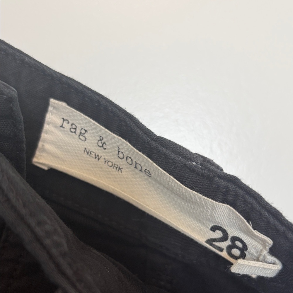 rag & bone Women's Black Cargo Pants - Picture 8 of 8